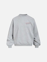 Torn Paper Graphic Oversized Sweatshirt