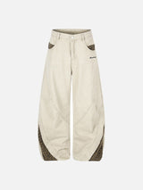 Leopard Print Wide-Leg Balloon Pants