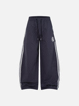 Polka Dot Wide Leg Trousers — Casual Pants