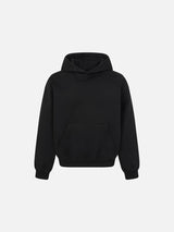 Script-Embroidered Oversized Hoodie