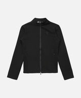 Slim-Fit Mock Neck Zip Jacket