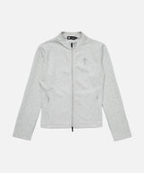 Slim-Fit Mock Neck Zip Jacket