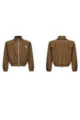 Veste matelassée à double col 