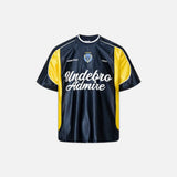 Amerikanisches Sport-T-Shirt mit kontrastfarbenen Nähten