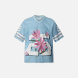 T-shirt de sport respirant à col en V