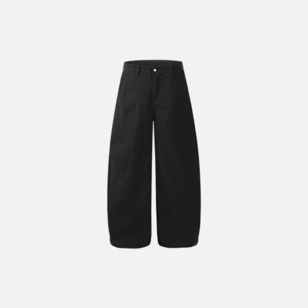 American Wide Leg Deconstructed Split Pants