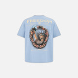 フリーダムプリント半袖Tシャツ