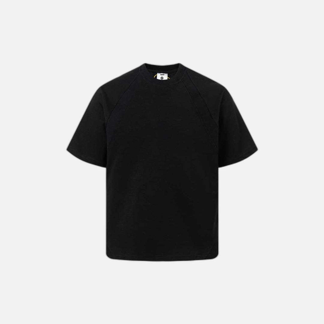 Solid Color Round Neck Summer T-Shirt