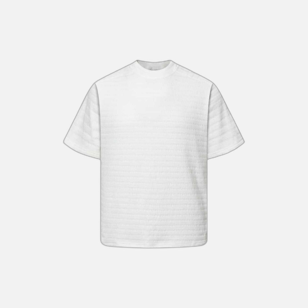 Solid Color Loose Fit Casual T-Shirt