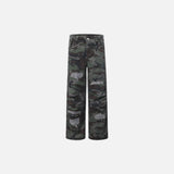 Pantalon camouflage tendance style américain