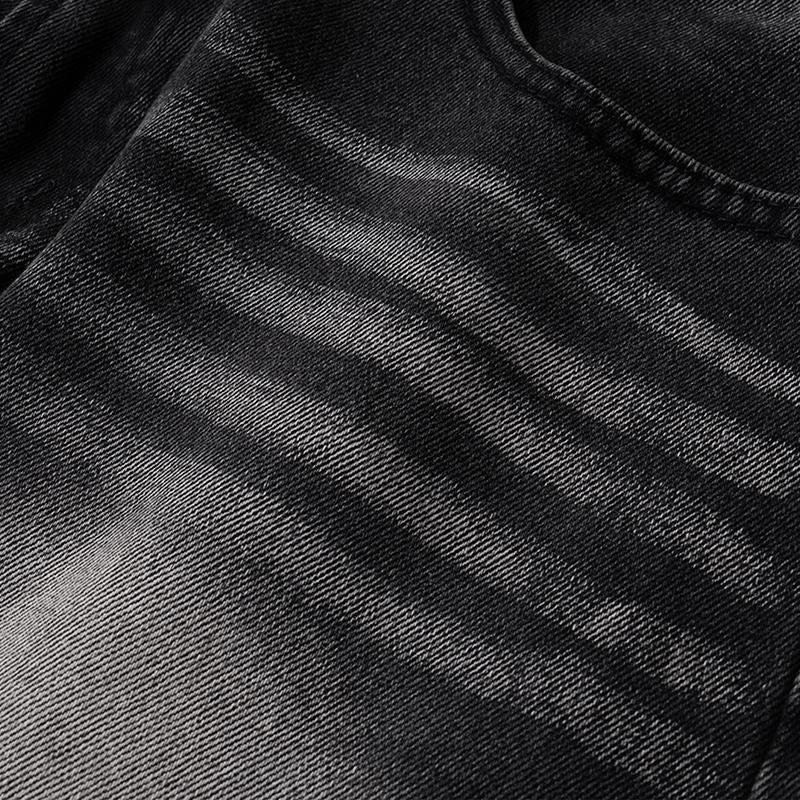 Faded Black Denim Jeans