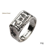 Ring des ägyptischen Pharaos Anubis